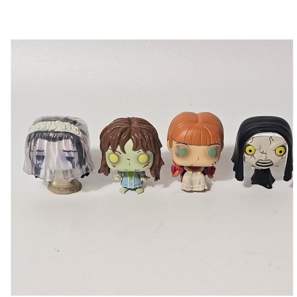 Funko Pocket Pop Horror Mini Figures Lot of 4 - Regan Annabelle Nun La Llorona